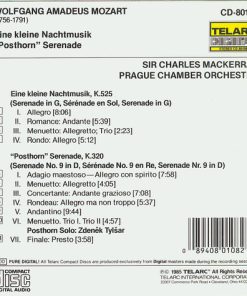 Wolfgang Amadeus Mozart - Sir Charles Mackerras, Prague Chamber Orchestra-1