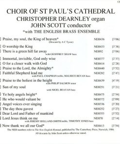 St. Paul's Cathedral Choir · English Brass Ensemble*, Christopher Dearnley, John Scott (10)-3