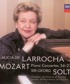 Mozart*, Alicia De Larrocha, Sir Georg Solti*, Chamber Orchestra Of Europe*, London Philharmonic Orchestra-0