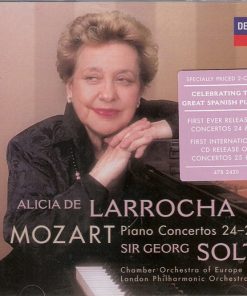 Mozart*, Alicia De Larrocha, Sir Georg Solti*, Chamber Orchestra Of Europe*, London Philharmonic Orchestra-1