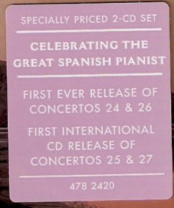 Mozart*, Alicia De Larrocha, Sir Georg Solti*, Chamber Orchestra Of Europe*, London Philharmonic Orchestra-2