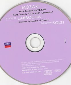 Mozart*, Alicia De Larrocha, Sir Georg Solti*, Chamber Orchestra Of Europe*, London Philharmonic Orchestra-4