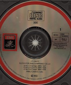 J.S. Bach*, Pablo Casals-2