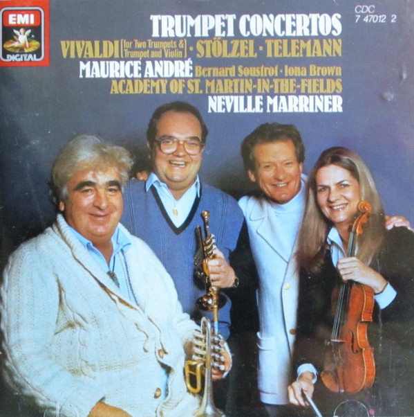 Maurice André - Stölzel* ∙ Telemann* ∙ Vivaldi* ∙ Academy Of St. Martin In The Fields*, Neville Marriner*-0