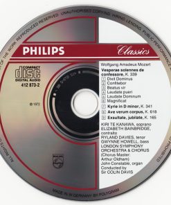 Mozart* — Kiri Te Kanawa — London Symphony Orchestra & Chorus*, Sir Colin Davis-2