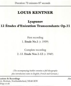 Louis Kentner, Lyapunov*-1