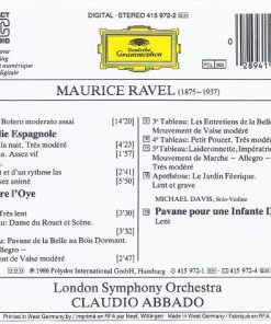 Ravel* - London Symphony Orchestra, Claudio Abbado-2