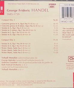 Georg Friedrich Händel, Yehudi Menuhin, George Malcolm, Ambrose Gauntlett-1