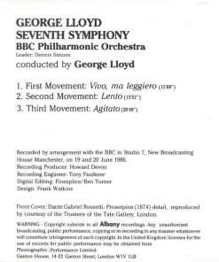 George Lloyd, BBC Philharmonic Orchestra*-1