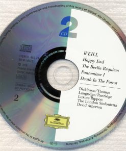 Weill* - David Atherton (2), The London Sinfonietta*-4