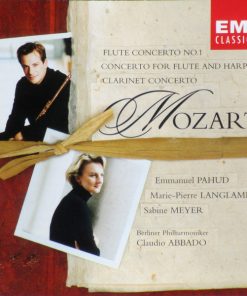 Mozart* - Emmanuel Pahud, Marie-Pierre Langlamet, Sabine Meyer, Berliner Philharmoniker, Claudio Abbado-0
