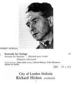 Herbert Howells, City Of London Sinfonia, Richard Hickox-2