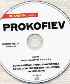 Sergei Prokofiev - Boris Berman • Horacio Gutiérrez, Concertgebouworkest, Neeme Järvi-2