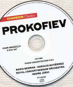 Sergei Prokofiev - Boris Berman • Horacio Gutiérrez, Concertgebouworkest, Neeme Järvi-4