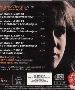 Antonio Vivaldi – Ofra Harnoy, Colin Tilney, Mihai Tetel-1