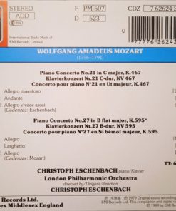 Mozart* – Christoph Eschenbach-1