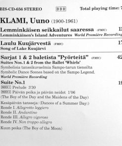 Uuno Klami – Esa Ruuttunen, Lahti Symphony Orchestra, Osmo Vänskä-1