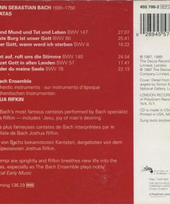 J. S. Bach* - The Bach Ensemble, Joshua Rifkin-1