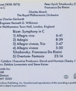 Bizet*, Tchaikovsky* - Charles Munch, The Royal Philharmonic*-1