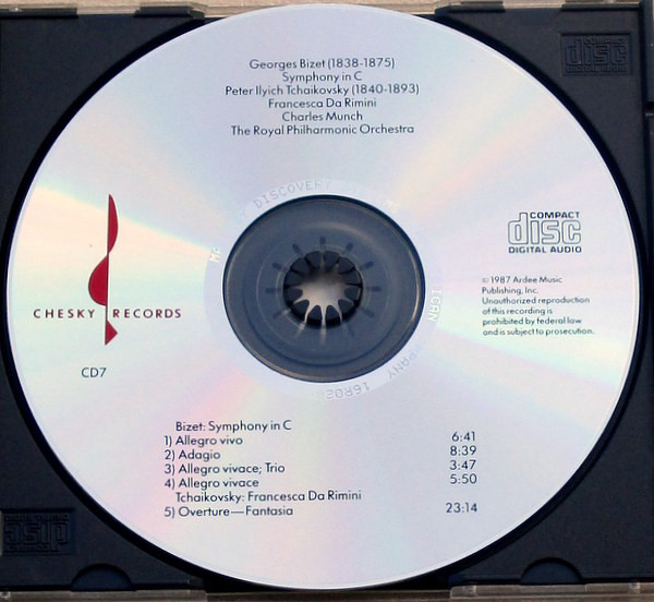 Bizet*, Tchaikovsky* - Charles Munch, The Royal Philharmonic*-2