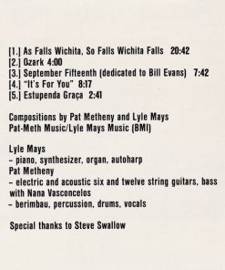 Pat Metheny & Lyle Mays-3