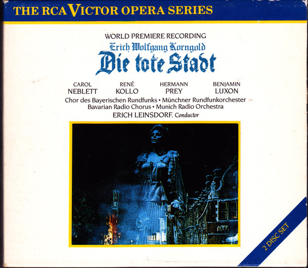 Erich Wolfgang Korngold - Carol Neblett, René Kollo, Hermann Prey, Benjamin Luxon, Chor Des Bayerischen Rundfunks, Münchner Rundfunkorchester, Erich Leinsdorf-0