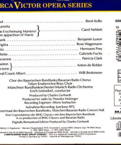 Erich Wolfgang Korngold - Carol Neblett, René Kollo, Hermann Prey, Benjamin Luxon, Chor Des Bayerischen Rundfunks, Münchner Rundfunkorchester, Erich Leinsdorf-1