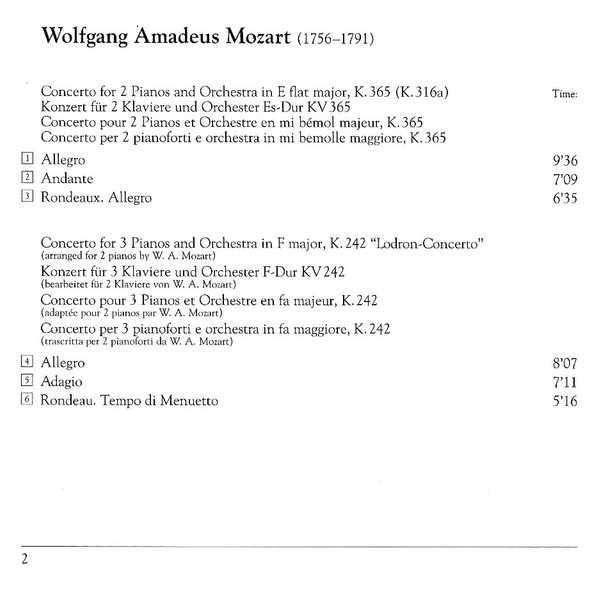 Mozart*, English Chamber Orchestra, Murray Perahia, Radu Lupu, English Chamber Orchestra-1