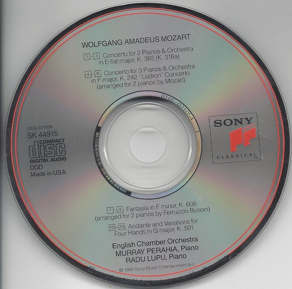 Mozart*, English Chamber Orchestra, Murray Perahia, Radu Lupu, English Chamber Orchestra-3
