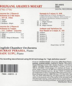 Mozart*, English Chamber Orchestra, Murray Perahia, Radu Lupu, English Chamber Orchestra-4