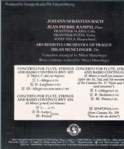 Johann Sebastian Bach, Jean-Pierre Rampal / Ars Rediviva Ensemble / Milan Munclinger-1