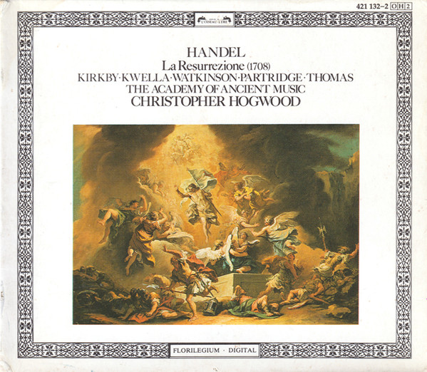 Handel* - Kirkby*, Kwella*, Watkinson*, Partridge*, Thomas*, The Academy Of Ancient Music / Christopher Hogwood-0