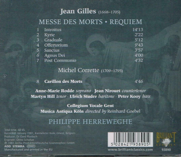 Gilles* - Collegium Vocale Gent*, Musica Antiqua Köln ∙ Philippe Herreweghe-1