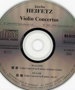 Elgar*, Walton*, Jascha Heifetz, Cincinnati Symphony Orchestra, Eugene Goossens*, London Symphony Orchestra, Malcolm Sargent*-2