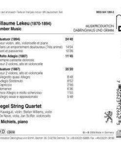 Guillaume Lekeu, Spiegel String Quartet-1
