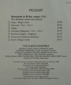 Mozart*, The Albion Ensemble-1