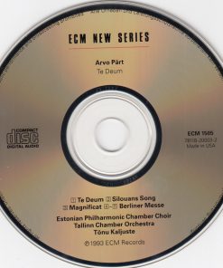 Arvo Pärt, Estonian Philharmonic Chamber Choir, Tallinn Chamber Orchestra, Tõnu Kaljuste-2