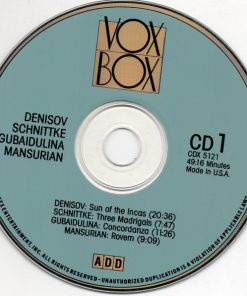 Alfred Schnittke / Denisov* / Gubaidulina* / Mansurian*-3