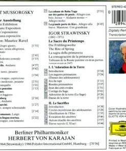 Modest Mussorgsky / Maurice Ravel, Igor Strawinsky*, Herbert von Karajan, Berliner Philharmoniker-3
