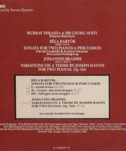 Sir Georg Solti*, Murray Perahia, Bartok*, Brahms*, Corkhill*, Glennie*-2
