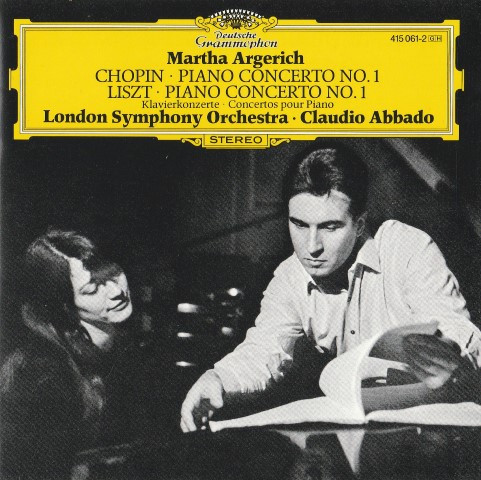 Chopin* / Liszt* - Martha Argerich · London Symphony Orchestra · Claudio Abbado-0