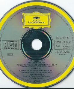 Chopin* / Liszt* - Martha Argerich · London Symphony Orchestra · Claudio Abbado-2