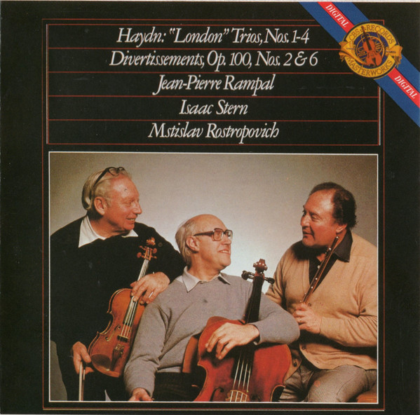 Haydn* - Jean-Pierre Rampal, Isaac Stern, Mstislav Rostropovich-0