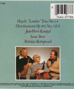 Haydn* - Jean-Pierre Rampal, Isaac Stern, Mstislav Rostropovich-4