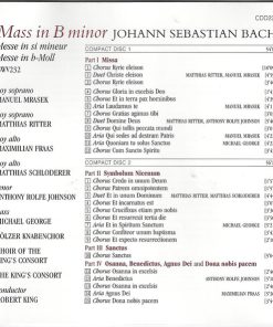 Bach* - The Choir Of The King's Consort, Tölzer Knabenchor, The King's Consort / Robert King (9)-1