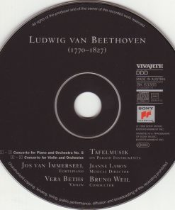 Ludwig van Beethoven, Vera Beths • Jos van Immerseel, Tafelmusik Baroque Orchestra • Bruno Weil-2