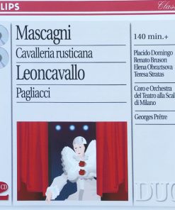 Pietro Mascagni, Ruggiero Leoncavallo, Placido Domingo, Renato Bruson, Elena Obraztsova, Teresa Stratas, Orchestra Del Teatro Alla Scala, Georges Prêtre-0