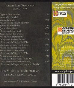 Joseph Ruiz Samaniego - Los Músicos De Su Alteza, Luis Antonio González-1