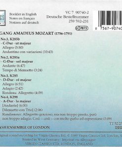 Wolfgang Amadeus Mozart, The Nash Ensemble, Philippa Davies-1