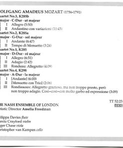 Wolfgang Amadeus Mozart, The Nash Ensemble, Philippa Davies-4